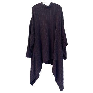Caroline rose Women's 2x plus longsleeve turtle neck brownish purple